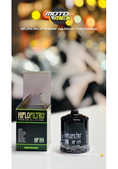 Hıflofıltro Hf199 Motor Yağı Filtresi Tuv Sertifikalı