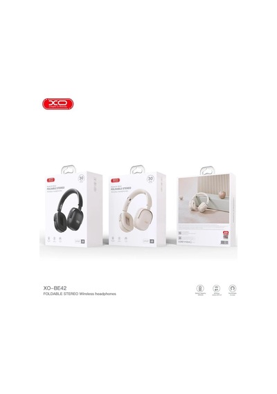 Delux Serisi Be42 Bluetooth 5.3 Katlanabilir Kulaklık Seyahat Eşyası Hareketli Gün Günün Her Anı