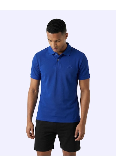 Kappa Fausto Erkek Mavi Regular Polo Yaka Tişört