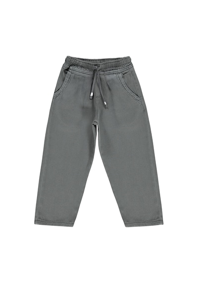 Civil Boys Önü Bağcıklı 6-9 Yaş Pantolon - Gri