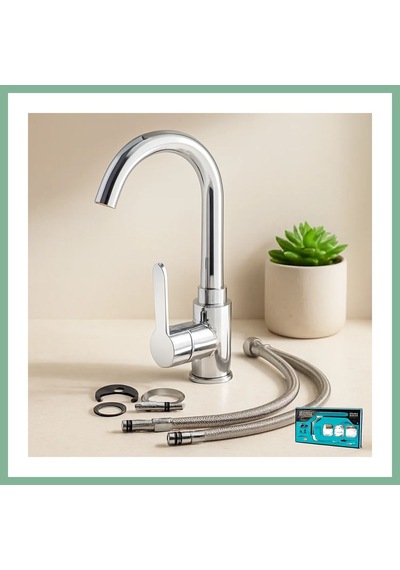 Bşkvirgo Krom Aç-kapa Lavabo Bataryası Ktx-2639 Bsk2026 Çok Renkli