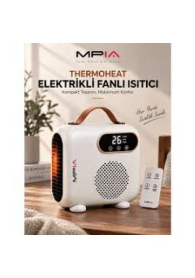 Thermoheat 2000w Uzaktan Kumandalı Elektrikli Fanlı Isıtıcı