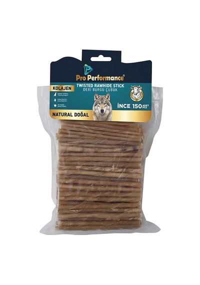 Pro Performance Deri Burgu Çubuk Natural İnce 150 Adet