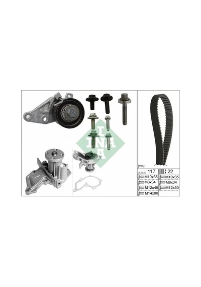 Ford B-max Triger Seti + Devirdaim 1.6 2012-2017 Ina 530014030