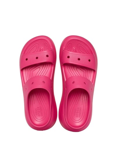 Crocs Crush Sandal Unisex Terlik Cr207670-6zq Pembe-39-40-9218 Pink