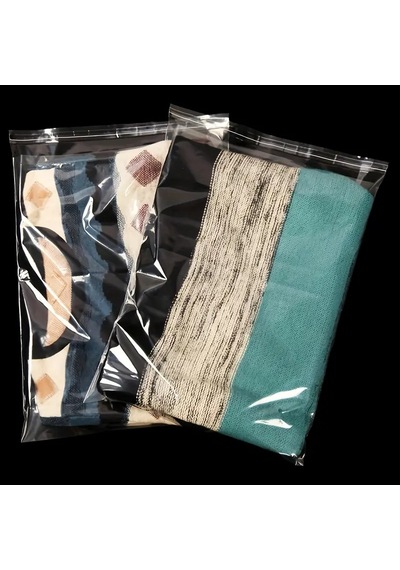 100 Adet 30x45 Cm Bantlı Yapışkanlı Şeffaf Opp Jelatin Poşet 30x40 5 Cm Kapak