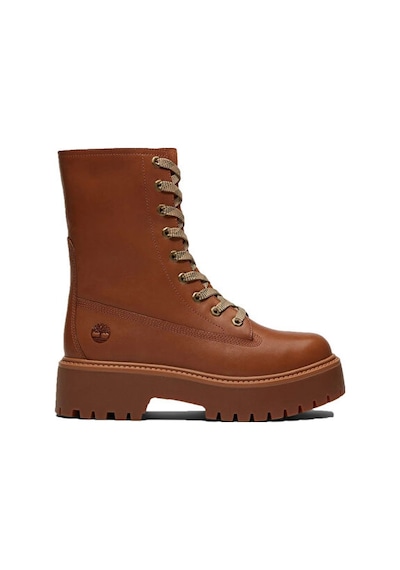 Timberland Stone Street Mıd Lace Up Boot Kadın Günlük Bot Tb0a5sahem61 Kahverengi