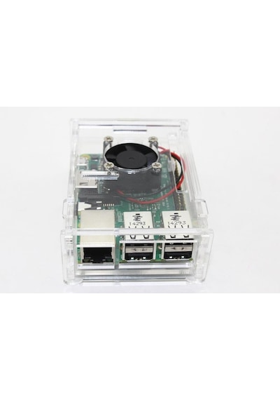 Raspberry Pi Şeffaf Acrylic  Kutu