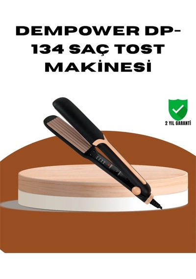 Zenvia Dempower Dp-134 Saç Tost Makinesi Kolay Kullanım, Hızlı Sonuç, Uzun Süre Kalıcılık Znv2026