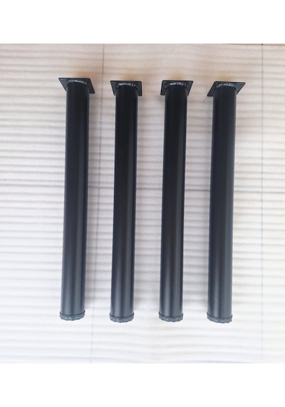 4 Adet-60cm Metal Boru Ayak-masa Ayağı-siyah Renk-ayarlanabilir. Çap:6cm 4 Adet-60cm Metal Boru Ayak-masa Ayağı-siyah Renk-ayarlanabilir. Çap:6cm