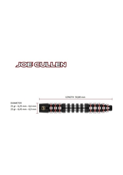 Winmau Joe Cullen %90 Tungsten Çelik Uçlu Dart Oku