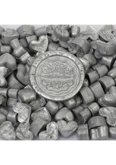 Mühür Mumu Eritme Kalp Boncuk Paket Model No: 605 GÜMÜŞ