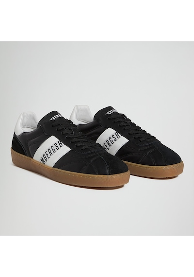 Sneaker Günlük Erkek Diğer 29204/cp B Bkku Bikkembergs Shoes Suede Black Siyah