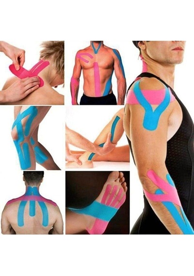 Bandı Kinesiotape Bantlama Sporcu Bandı Sakatlık Bandı Kinesio Bant Kas Bandı Bilek Bant 1 Adet