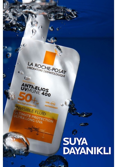La Roche Posay Anthelios Uvmune 400 Fluide Invisible Yüz Güneş Kremi SPF50+ 2 x 50 ML