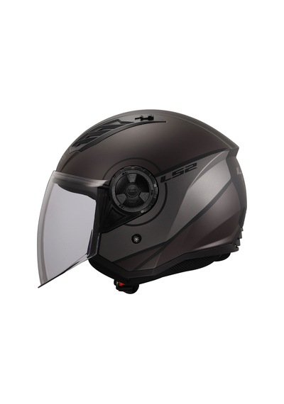 Ls2 Aırflow 2 Cover Mat Siyah-gri Kask