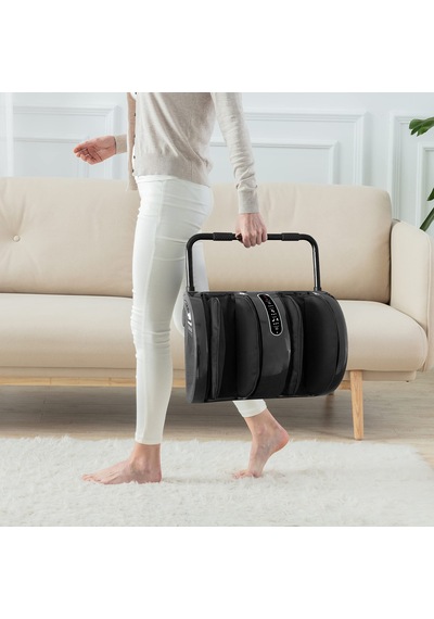 Snailax Shiatsu Isıtmalı Ayak Masajı, Yoğurma Ve Yuvarlama İle Elektrikli Bacak Masajı, Rahatlama İçin Baldır Masajı, Ayak Masajı, Hediyeler