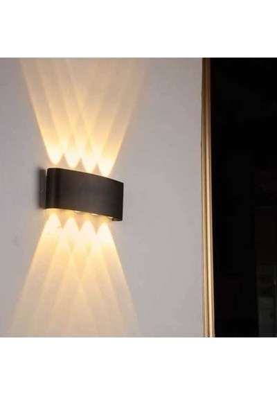 Cata Ct-8013a 15w Kapri Led Aplik Dış Mekan Amber Siyah