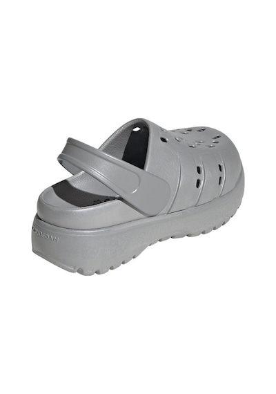Adidas Kadın Gümüş Terlik Adılette Clog Platform Jq9879 Gümüş