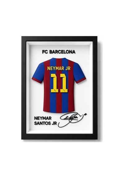 Neymar Jr.yazılı İmzalı Çerçeve Barce. Forma Masa Üstü Tablo Fotoğraflık Hediyelik Çok Renkli - 934694912 Çok Renkli Neymar Jr.yazılı İmzalı Çerçeve Barce. Forma Masa Üstü Tablo Fotoğraflık Hediyelik Çok Renkli - 934694912 Çok Renkli