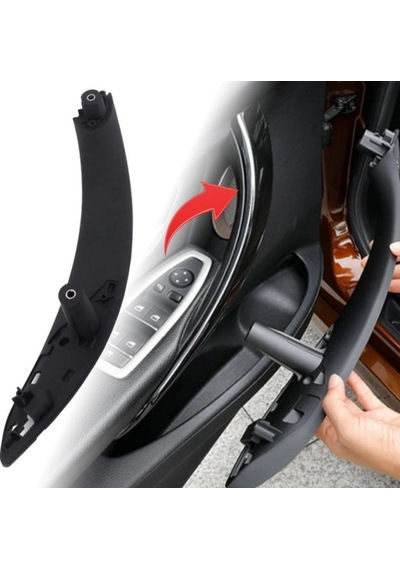 Bmw F30 F32 F34 F36 Lcı Kapı İç Tutamağı Ön Arka Sol Siyah 51417279311