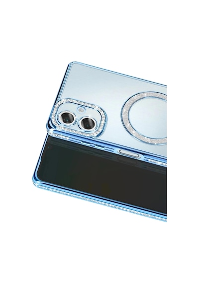 Samsung Galaxy A07 4g Joke Simli Magneticsafe Kılıf - Mavi 0.2M-Çok Renkli