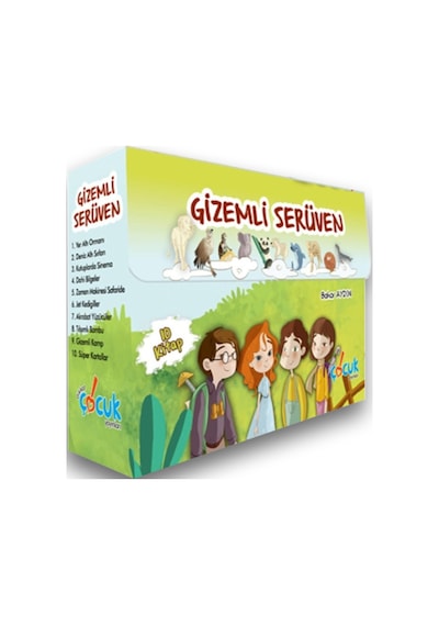 Gizemli Serüven Hikaye Seti 10'lu Dikkat Çocuk Yayınları