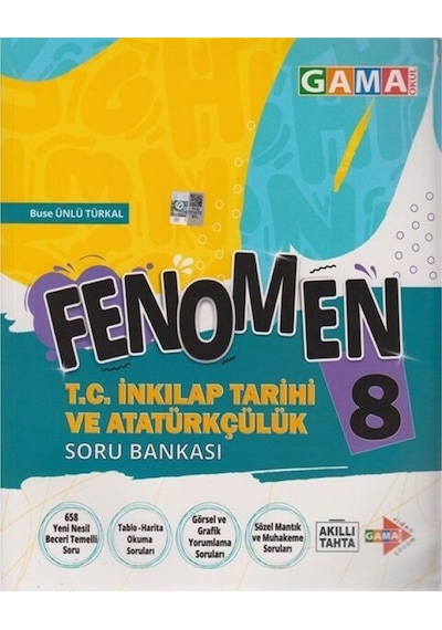 Fenomen Okul Yayınları 8. Sınıf Lgs Inkılap Tarihi Soru Bankası Y