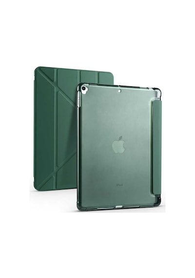 Apple Uyumlu iPad 10.2 (8.Nesil) Kılıf Zore Tri Folding Smart With Pen S