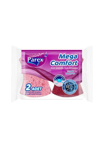 Mega Comfort Sünger Oluklu 2'li 1 Paket 1 X 2 Adet