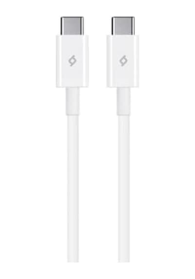 Usb-c - Usb-c 120cm 60w Pd/qc Hızlı Şarj/data Kablosu Beyaz