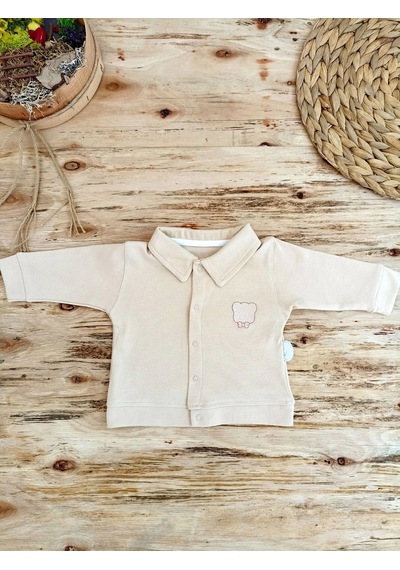 Veraura Lifestyle 3-6 6-9 9-12 Ay Oyuncaklı Altınbaşak 5li Kız Erkek Bebek Takımı Vizon