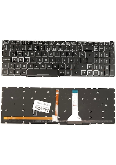 Acer Nitro 5 An517-53 Notebook Klavye Işıklı Rgb