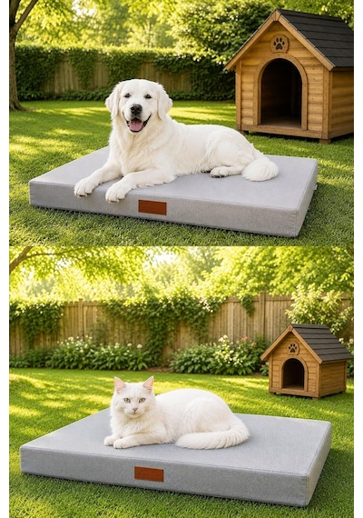 Fresh Mat,dış Mekan Su İtici Kumaş,%100 Sıvı Geçirmez Alezli, Kedi Ve Köpek Yatağı
