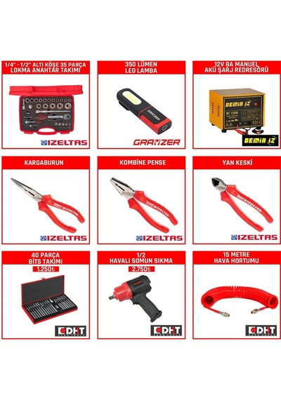 Grayzer Motosiklet Servis Kurulum Paketi