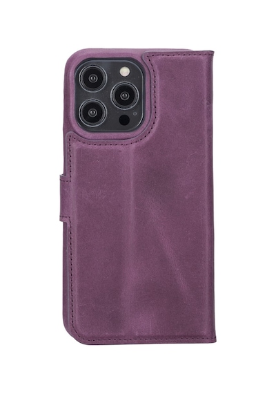 Bouletta Apple İphone 14 Pro Max Uyumlu Deri Kılıf Mw36 Cz7