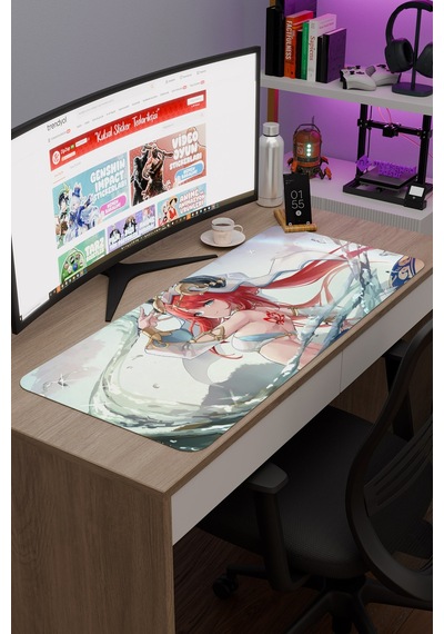 Nilou Genshin Impact Anime Gacha V2 - 90x40 Xxl Gaming Mouse Pad Fare Altlığı
