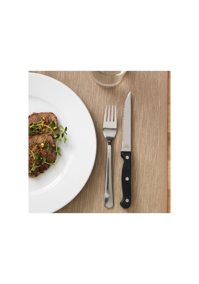 Ikea Snıtta 4 Parça Biftek Bıçağı Seti 22 Cm Siyah