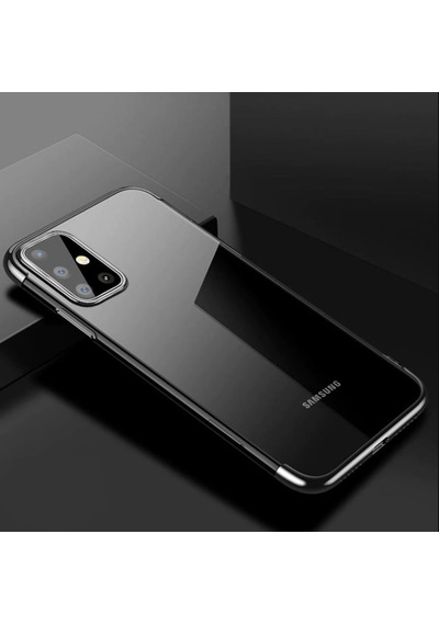 Galaxy A71 Köseleri Renkli Seffaf Kamera Korumali Silikon Kilif 402647315
