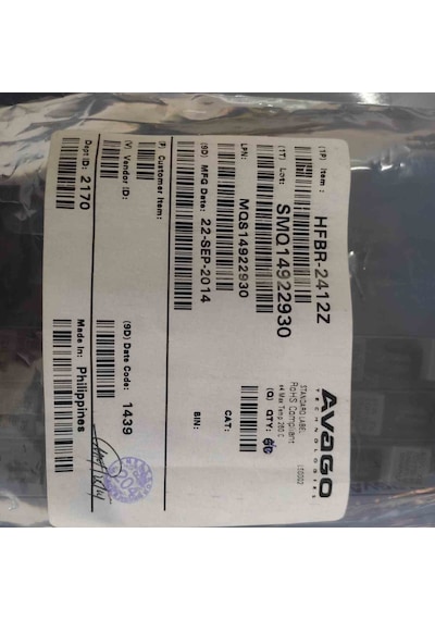 Hfbr-2412z Fıber Optıc Receıver 5mbd