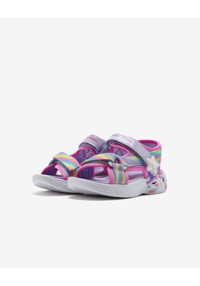 Skechers Unıcorn Dreams Sandal-dreamy Unıcorns Küçük Kız Çocuk Mor Işıklı Sandalet 303107n Lvmt