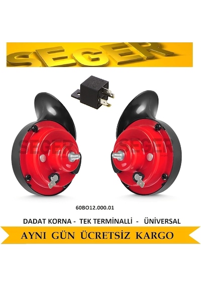 Dadat Korna Seti Tofaş Reno Uyumlu Standart Tip-Röleli 12V Seger 60Bo N11.619