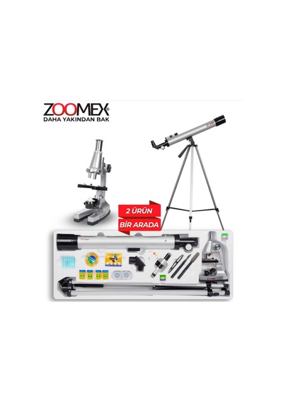Zoomex Twmp-0406 Teleskop Ve Mikroskop Seti Eğitici Ve Öğretici