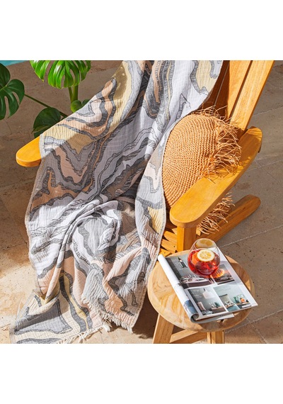 Mudo Home Valetta Yuvarlak Kırlent Naturel 50cm Diğer