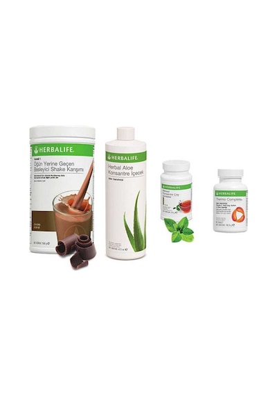 Herbalife Çikolata Shake - Klasik Çay 50 Gr - Aloe Vera - Thermo Tablet