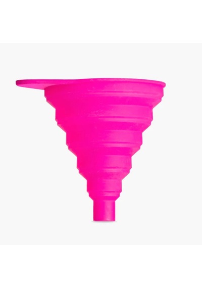 Muc-off Collapsible Oil Funnel Katlanır Yağ Hunisi Pembe Siyah