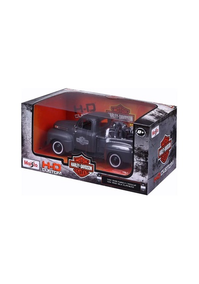 1:24 1948 Ford F-1 Pickup Model Araba 32185 - Gri Çok Renkli