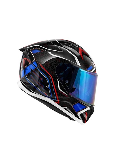 Givi 50.8 Kapalı Motosiklet Kaskı Siyah - Mavi