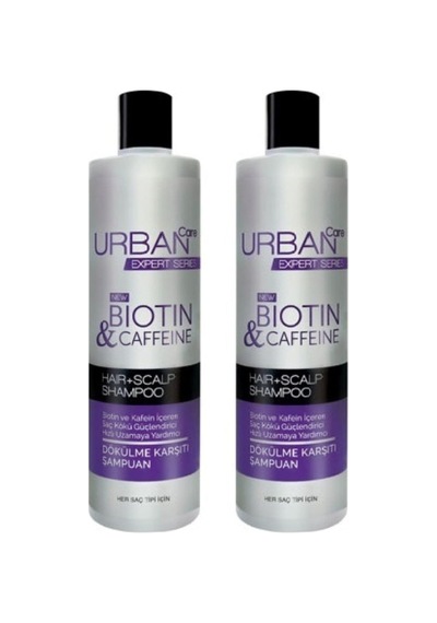 Urban Care Expert Biotin & Kafein Şampuan Serisi 2'li Set