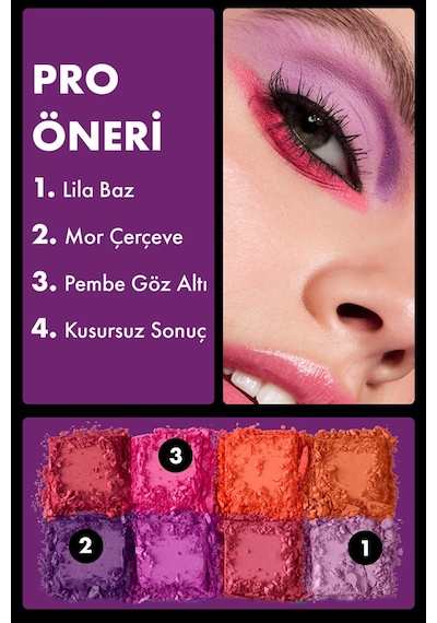 Nyx Professional Göz Farı Paleti Ultimate Shadow Palette Brights